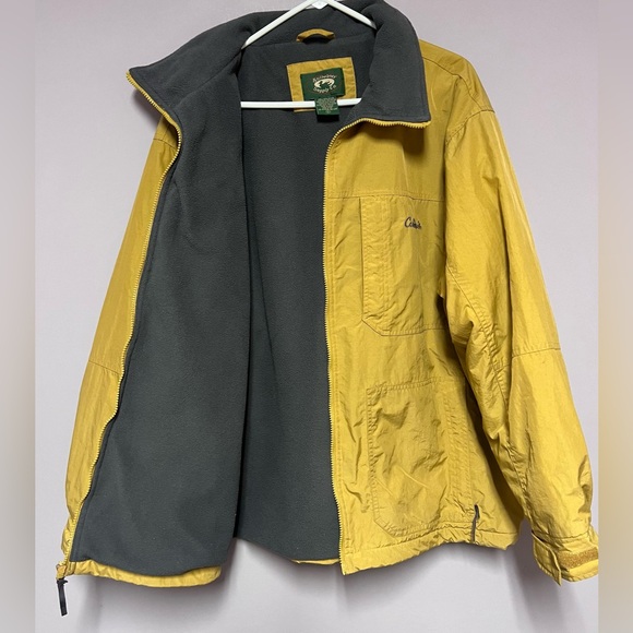 Vintage CABELA’S Jacket FLEECE Nylon COAT - Picture 5 of 16